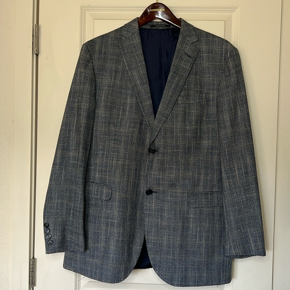 Size 50R Z Zegna Drop 7 Deco suit jacket